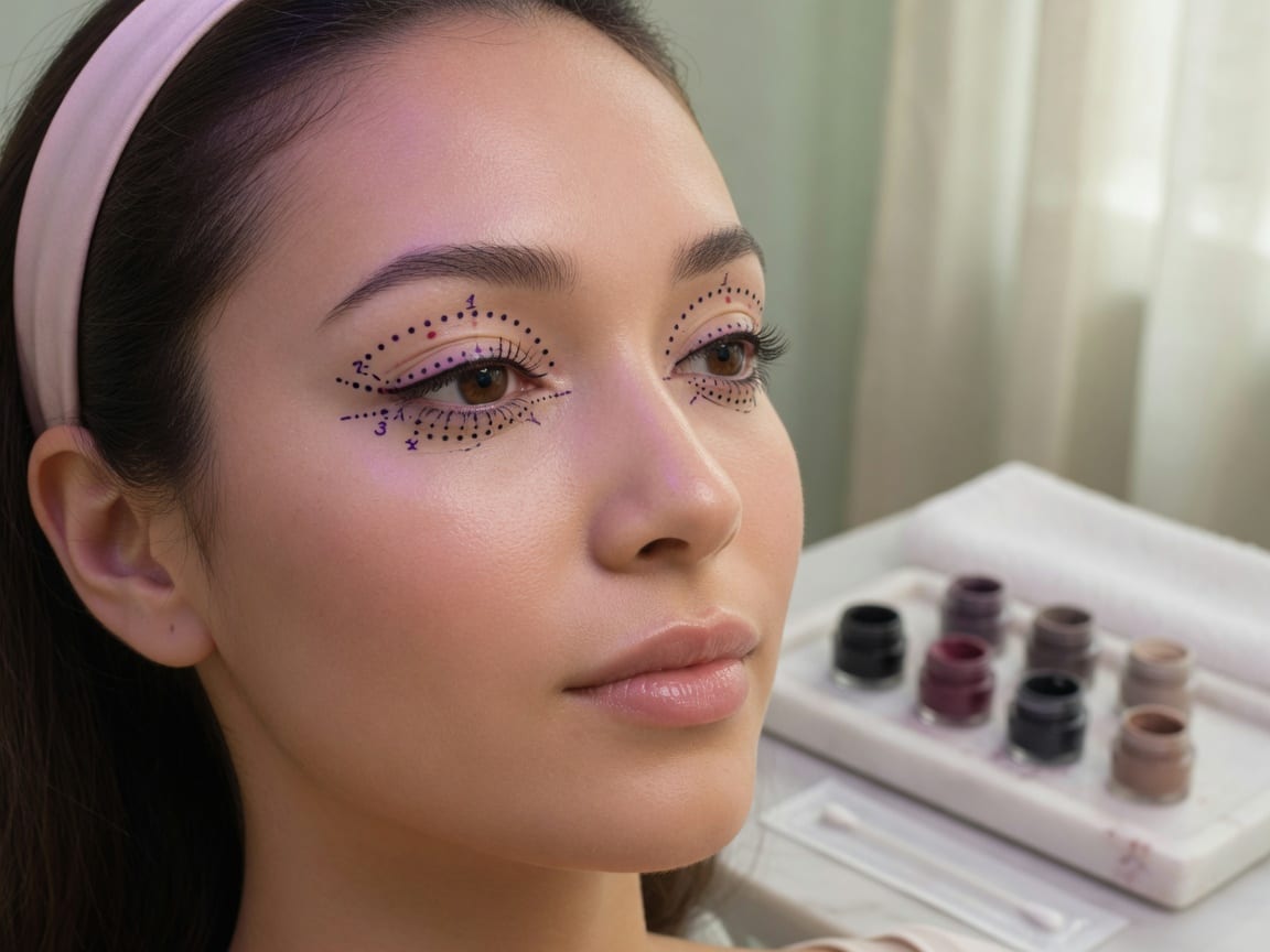 Eyeliner Touch-Up / Color Refresh permanent makeup