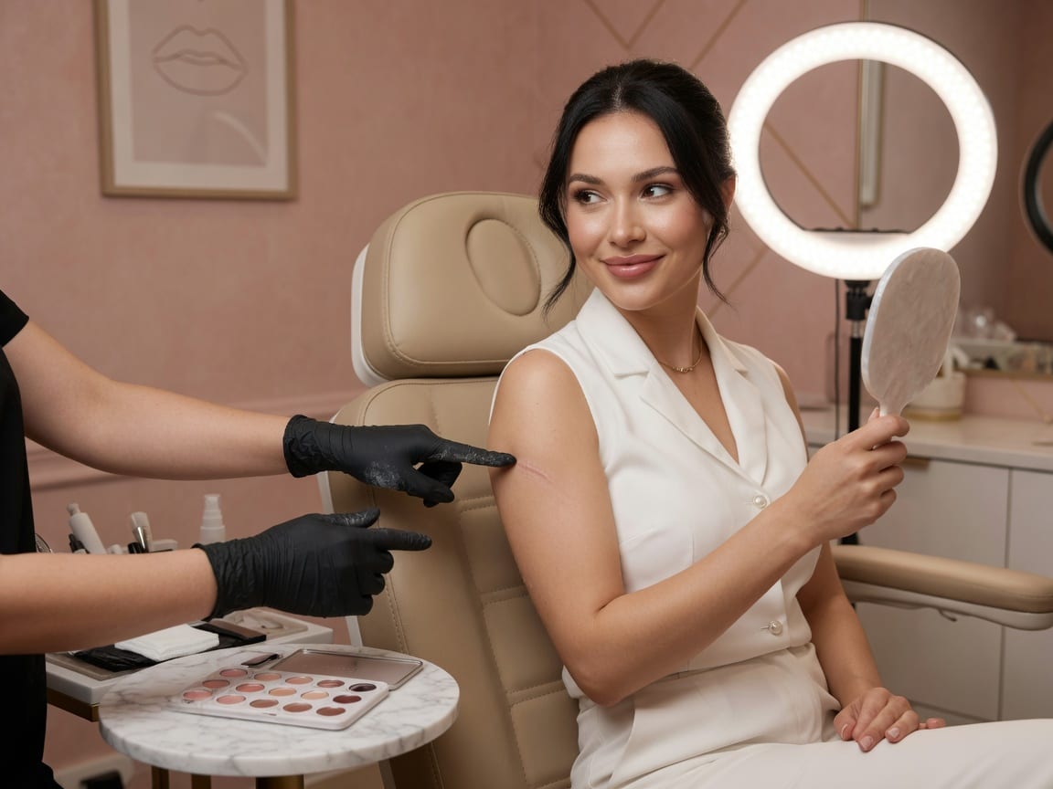 Scar Camouflage Consultation permanent makeup